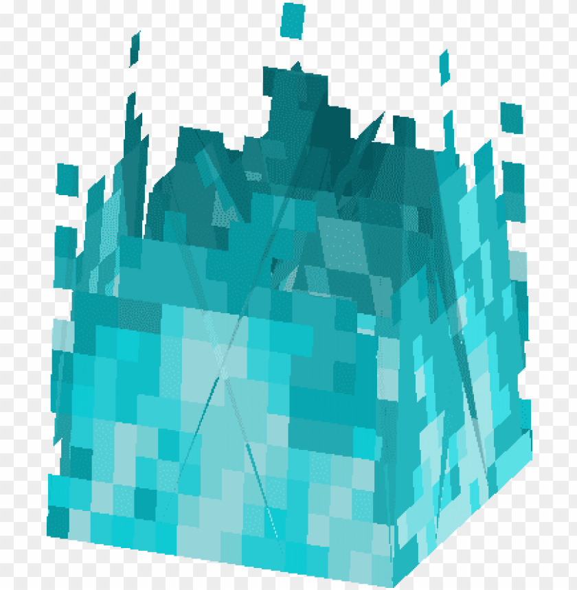 blue fire - minecraft blue fire PNG image with transparent background |  TOPpng