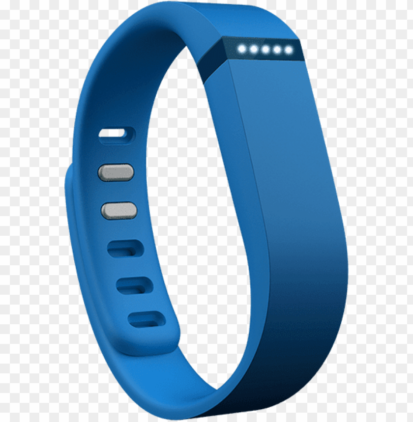 Clear blue fitbit flex PNG Image Background ID 70745