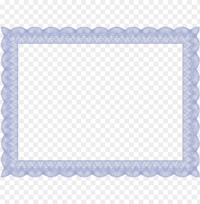 free PNG blue formal certificate border - black and white certificate border PNG image with transparent background PNG images transparent