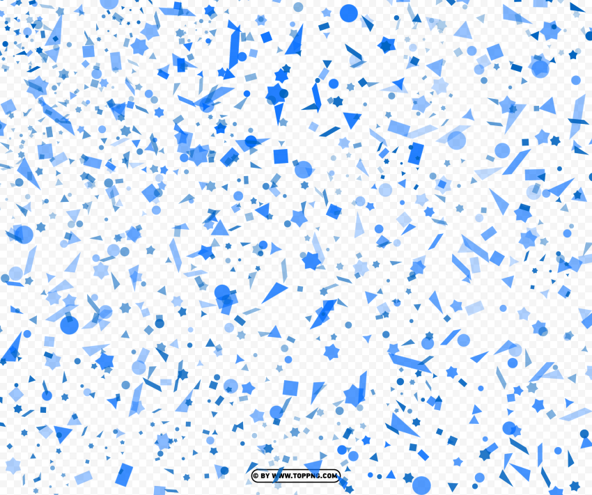 blue geometric confetti forms red png , Confetti png,Confetti png transparent,Png confetti,Transparent background confetti png,Transparent confetti png,Party confetti png