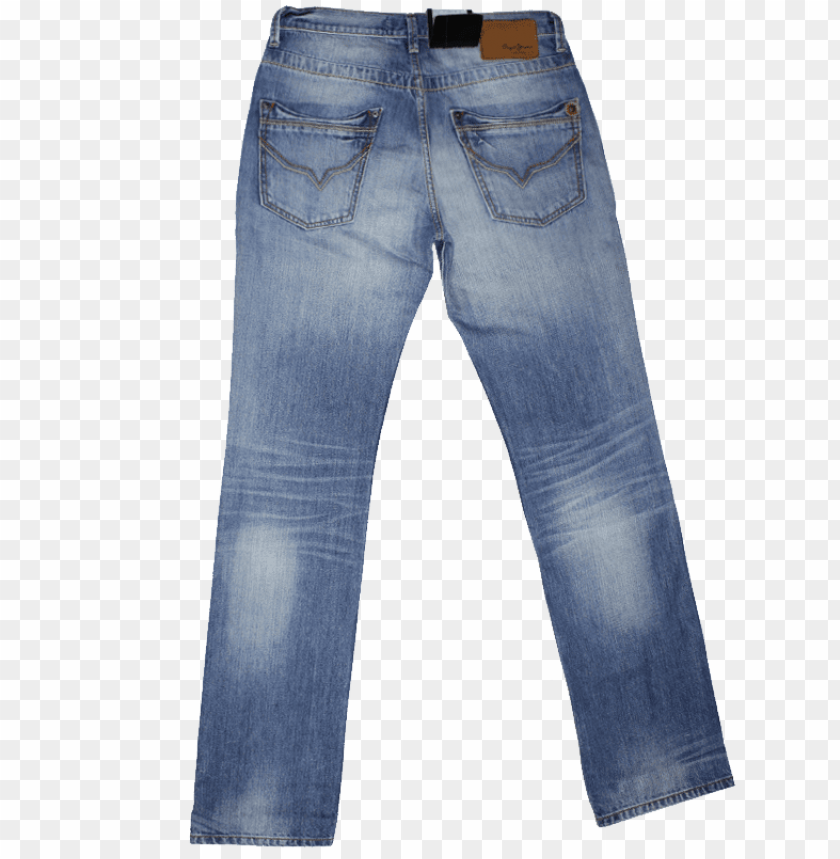 Blue Half Wash Jeans Png - Free PNG Images | TOPpng