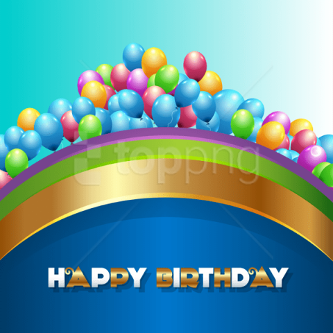 blue happy birthdaywith balloons background best stock photos - Image ID 58230