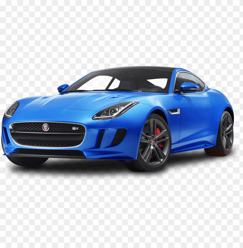 Blue Jaguar F Type Luxury Sports Car Png Image - Jaguar F Type 2018 Ultra Blue PNG Transparent With Clear Background ID 274190
