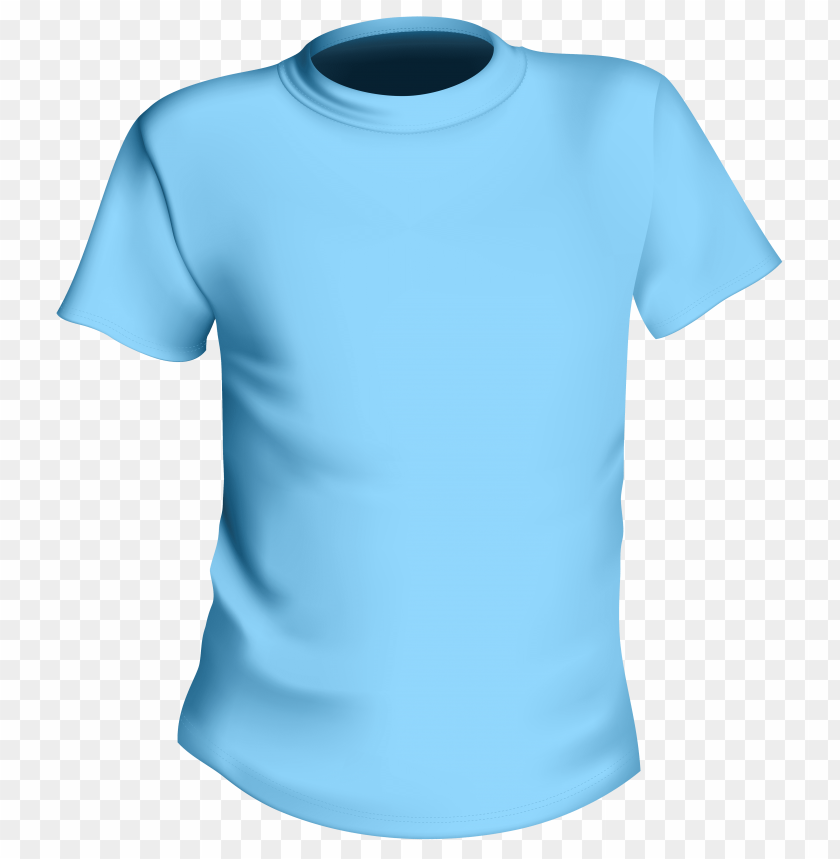 Blue Male Shirt Clipart Png Photo - 32853