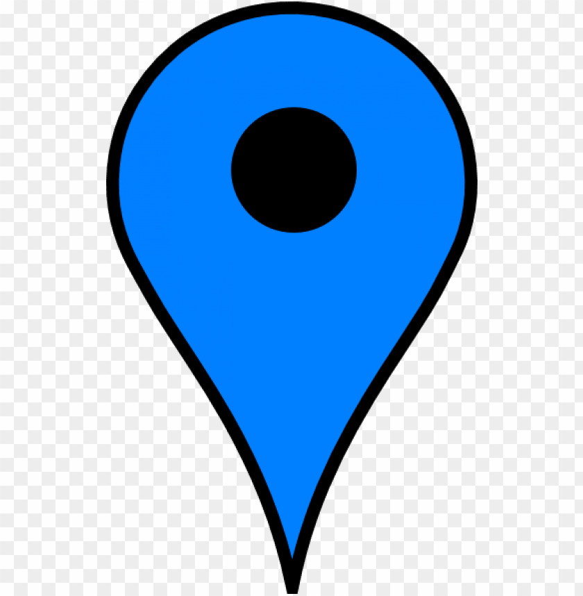 blue map pin blue google maps marker PNG image with transparent