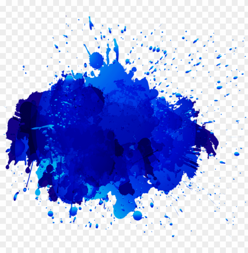 blue oil paint stain transparent