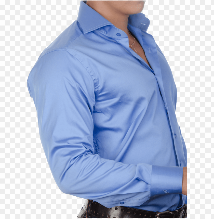 
button-front shirt
, 
garment
, 
dress
, 
shirt
, 
long
, 
blue
, 
plain
