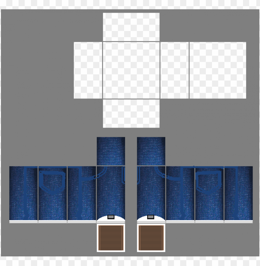 Blue Roblox Pants Template 36679 - Awesome Roblox Pants Template PNG ...