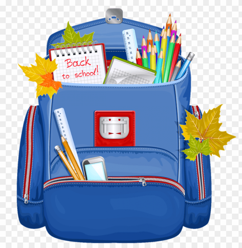 free PNG Download blue school backpack clipart png photo   PNG images transparent
