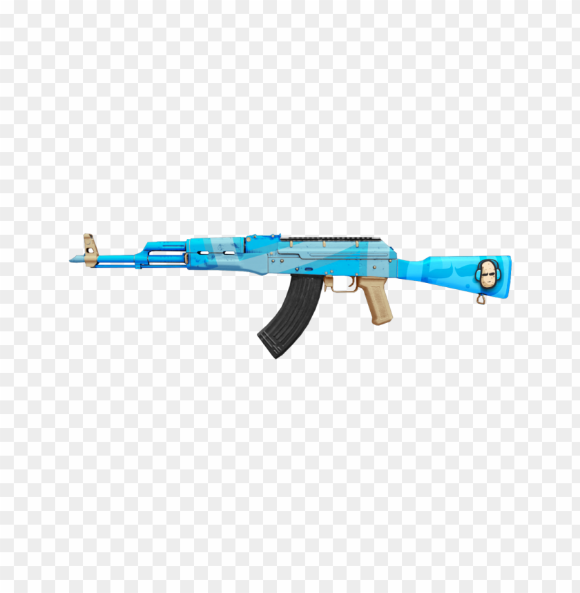 free PNG blue skin pubg akm gun weapon PNG image with transparent background PNG images transparent