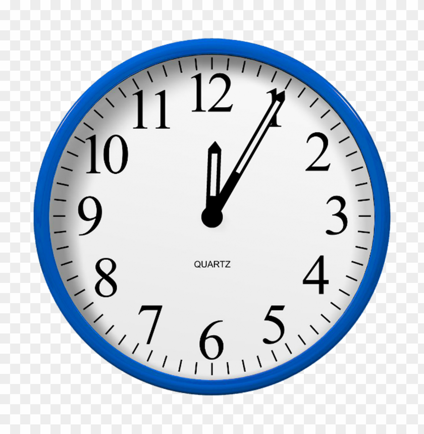 free PNG blue wall quartz clock free PNG image with transparent background PNG images transparent