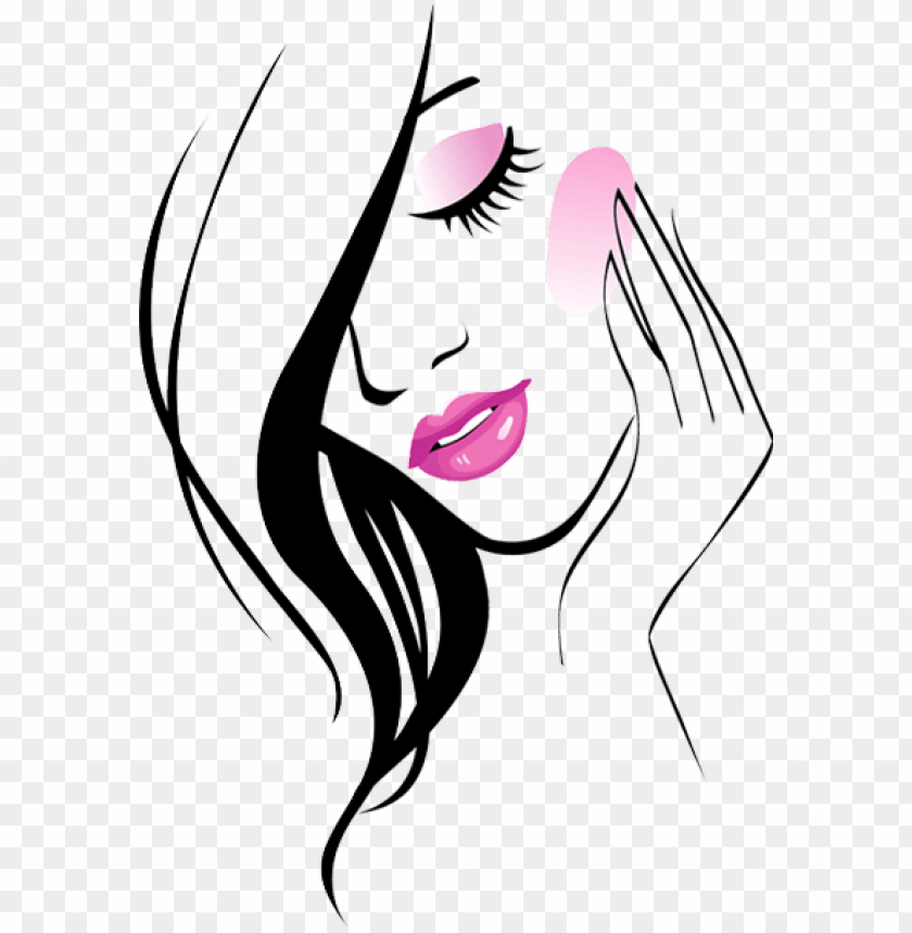 blushers delight ladies beauty parlour logo PNG transparent with Clear Background ID 169415