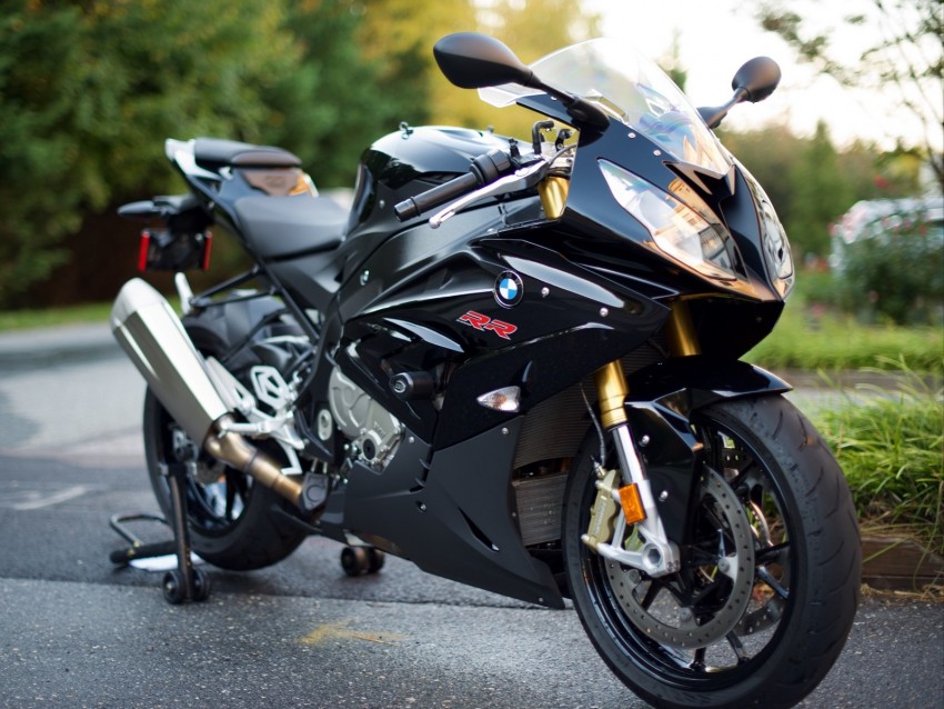 bmw s1000rr, bmw, bike, sports, motorcycle, black background@toppng.com