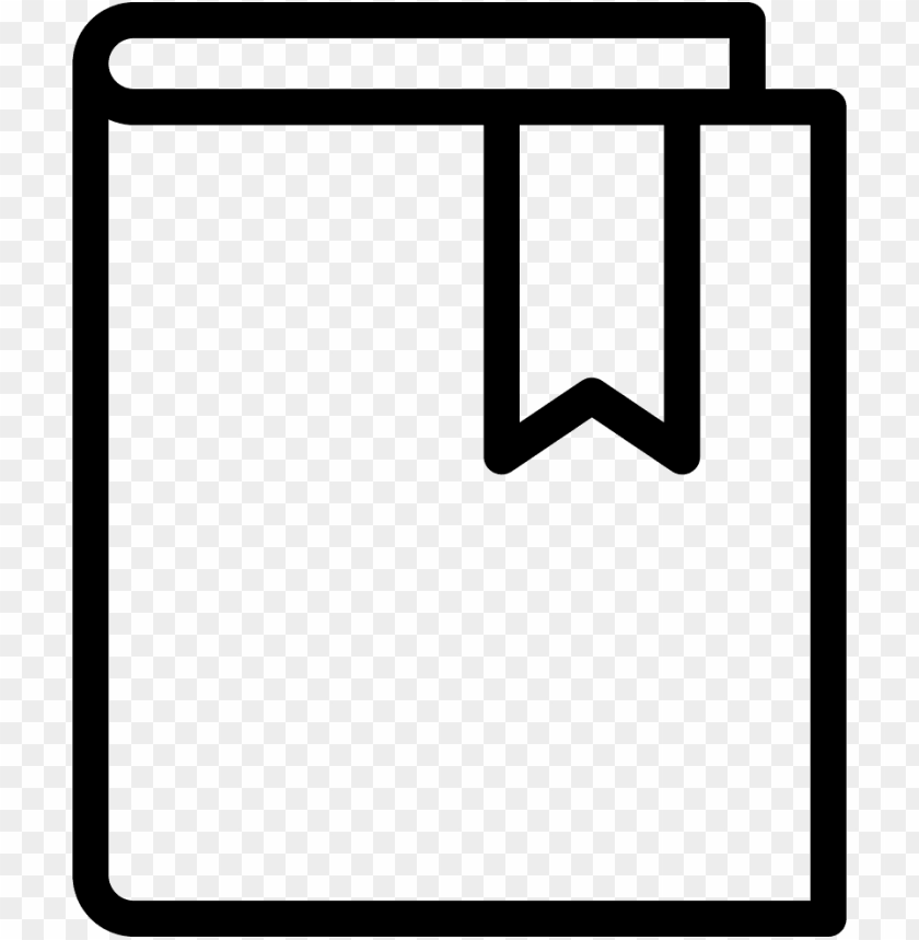 book outline PNG image with transparent background@toppng.com