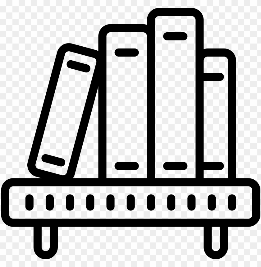 Book Shelf Icon Book On Shelf Icon Png - Free PNG Images@toppng.com