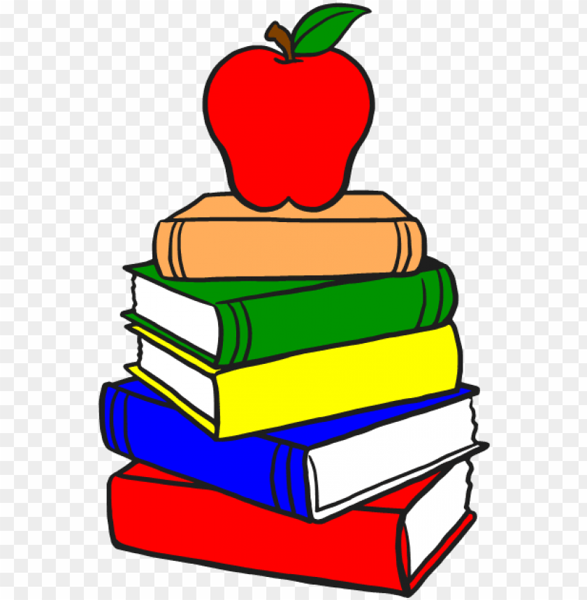 book stack - cartoon picture of books PNG image with transparent background@toppng.com