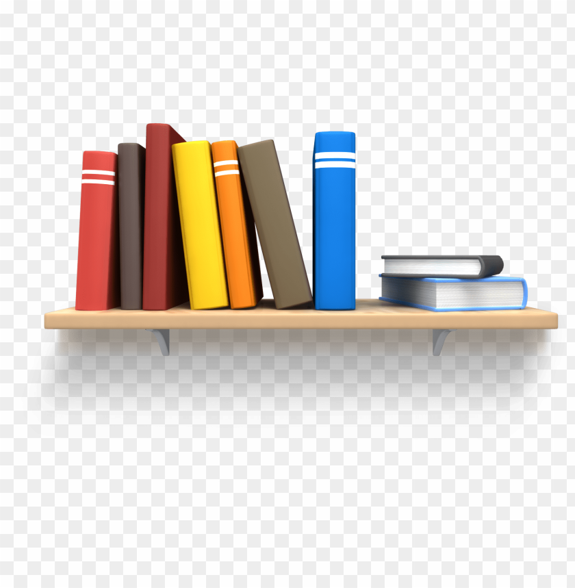 Books Transparent Shelf Png Book On A Bookshelf Png Image With Transparent Background Toppng