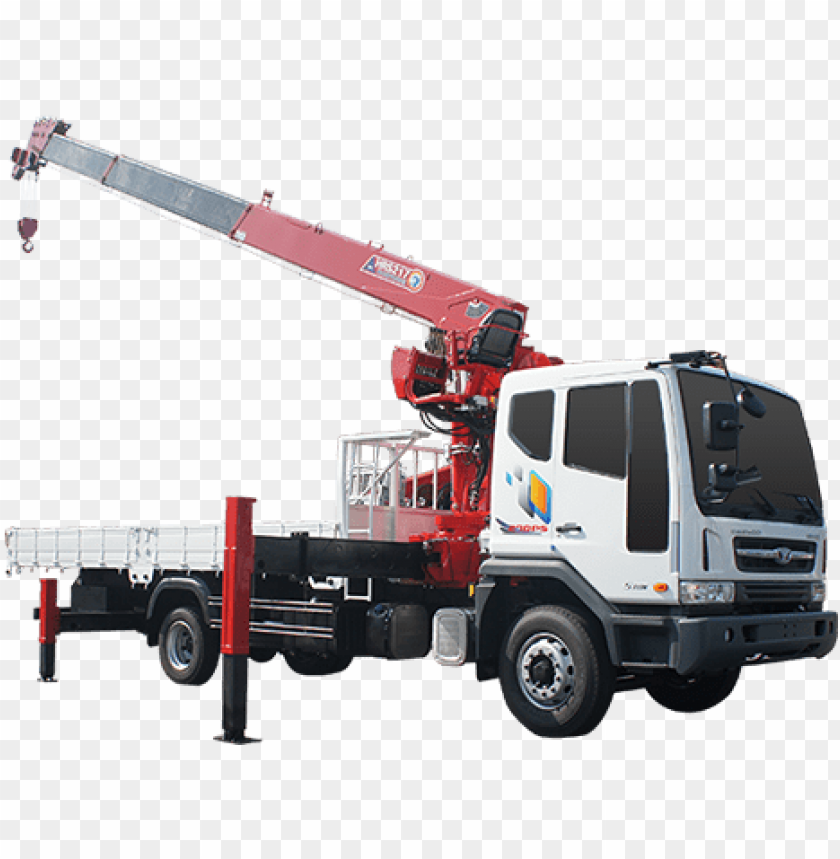 free PNG boom crane truck - crane truck PNG image with transparent background PNG images transparent