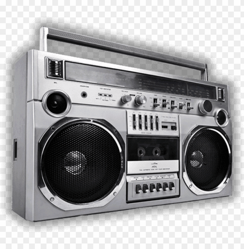boomboxes become status symbols carried on the shoulder radio 1980 PNG transparent with Clear Background ID 212897