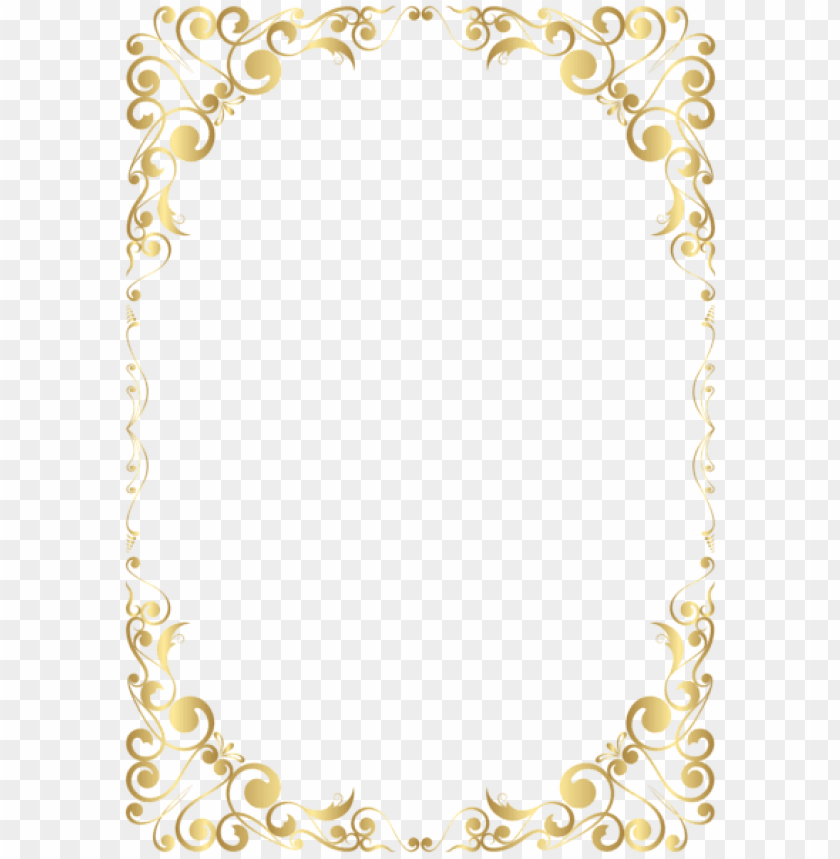 border frame gold