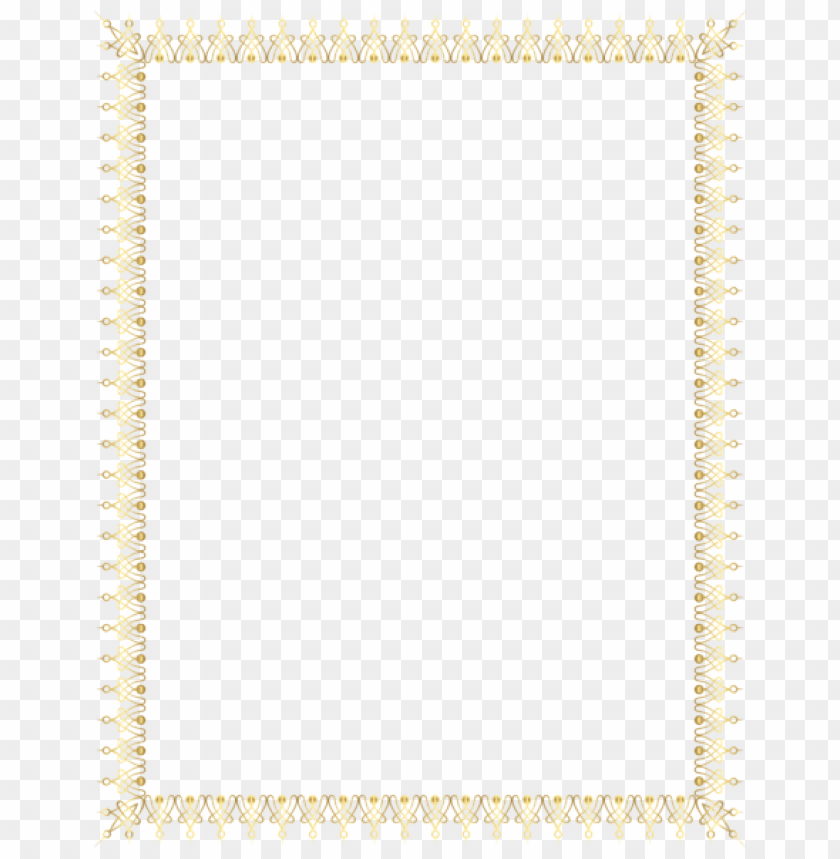 border frame golden