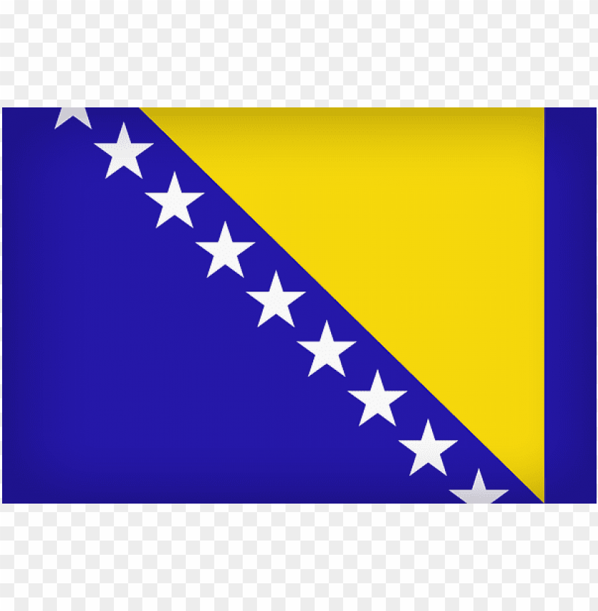 bosnia and hercegovina large flag clipart png photo - 60726