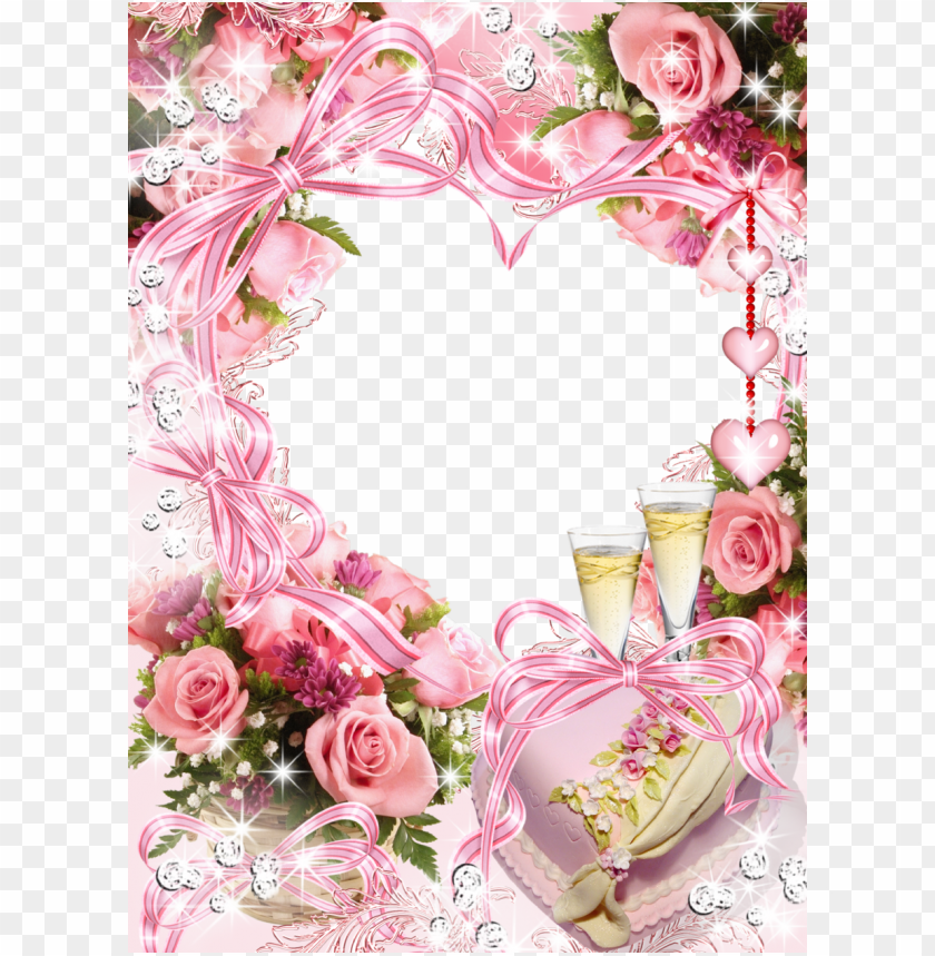Botrong 5d Embroidery Paintings Rhinestone Pasted Diy - Wedding Anniversary Photo Frame PNG Transparent With Clear Background ID 226858