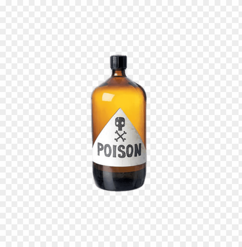 bottle of poison PNG transparent with Clear Background ID 118821