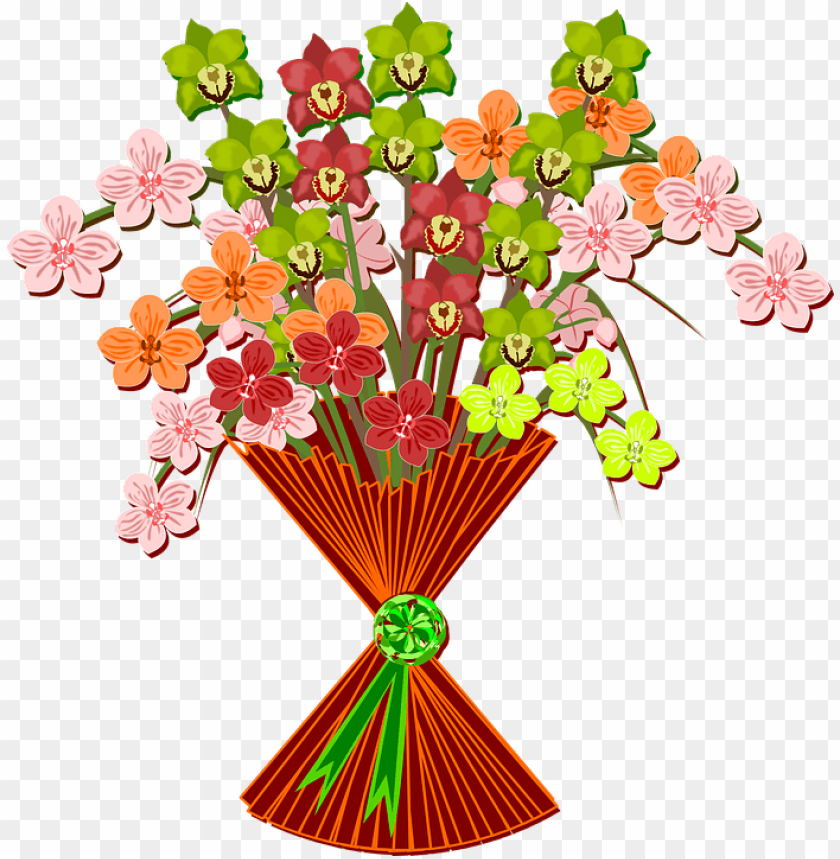 bouquetflor flora flower nature plant -free mother's day bouquet PNG image  with transparent background | TOPpng