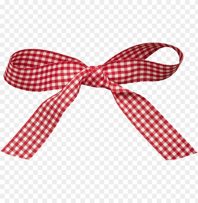 free PNG bow, check, christmas, country christmas, loop, ribbon - red and white checkered bow clipart PNG image with transparent background PNG images transparent