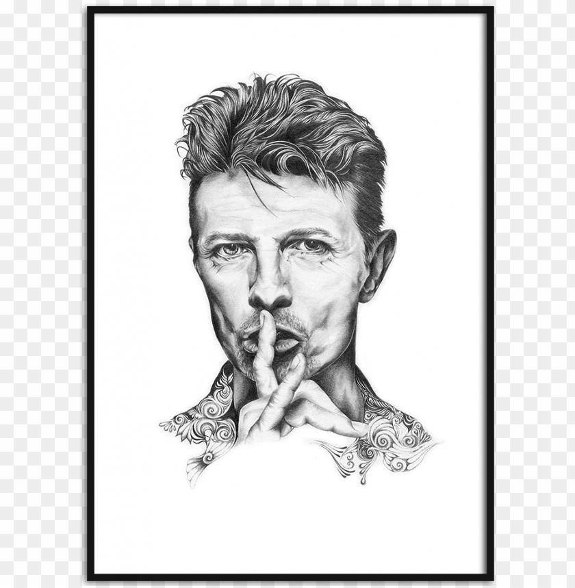 david bowie, illustration, drawing, hand drawn, draw, line, isolated