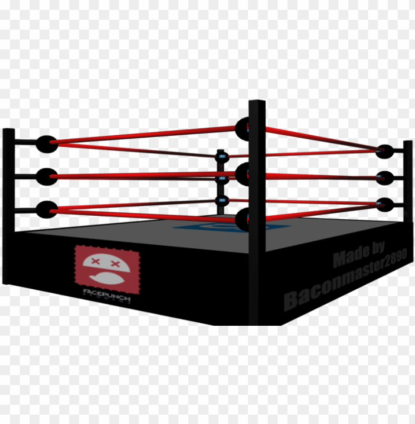 boxing ring cliparts - wrestling ring PNG image with transparent background  | TOPpng
