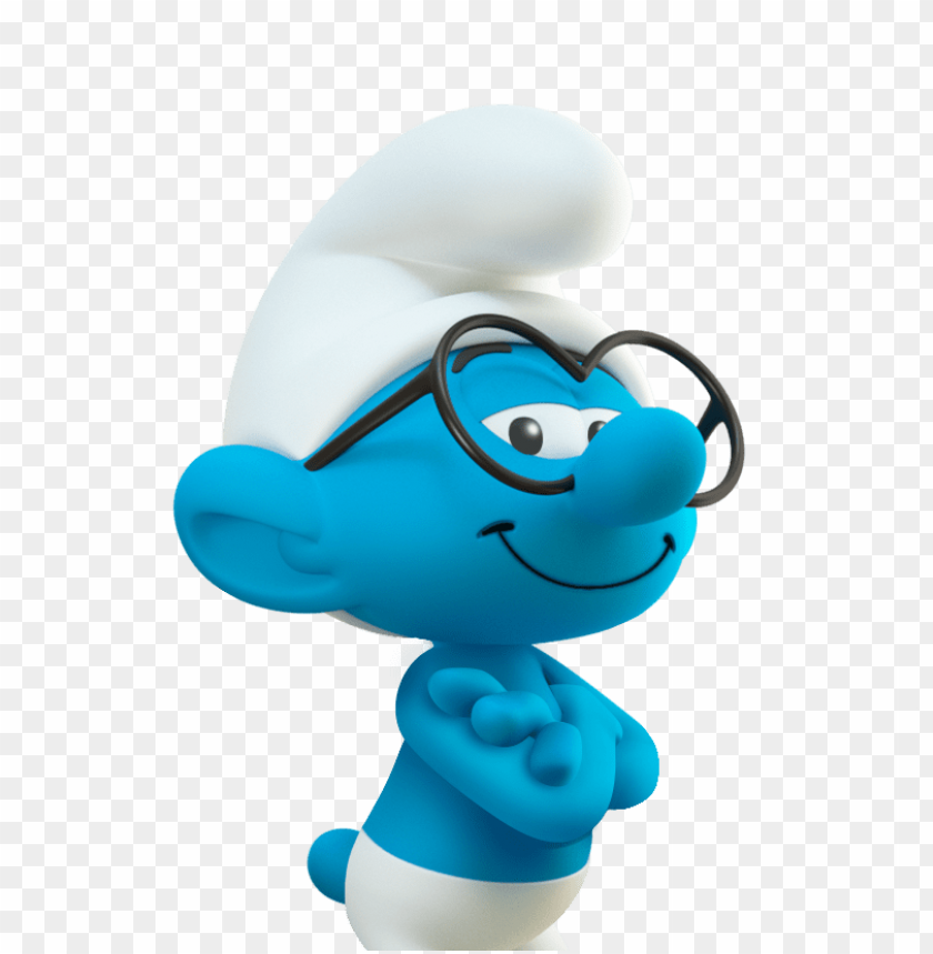 Brainy Smurf Png - Free PNG Images