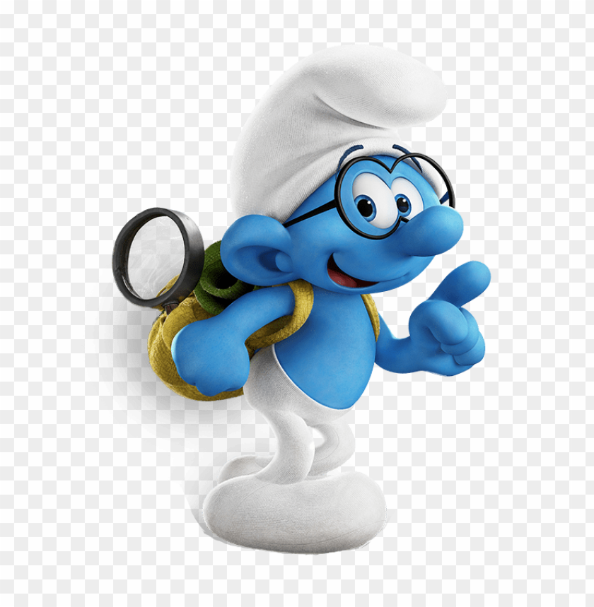 Brainy Smurf Png - Free PNG Images