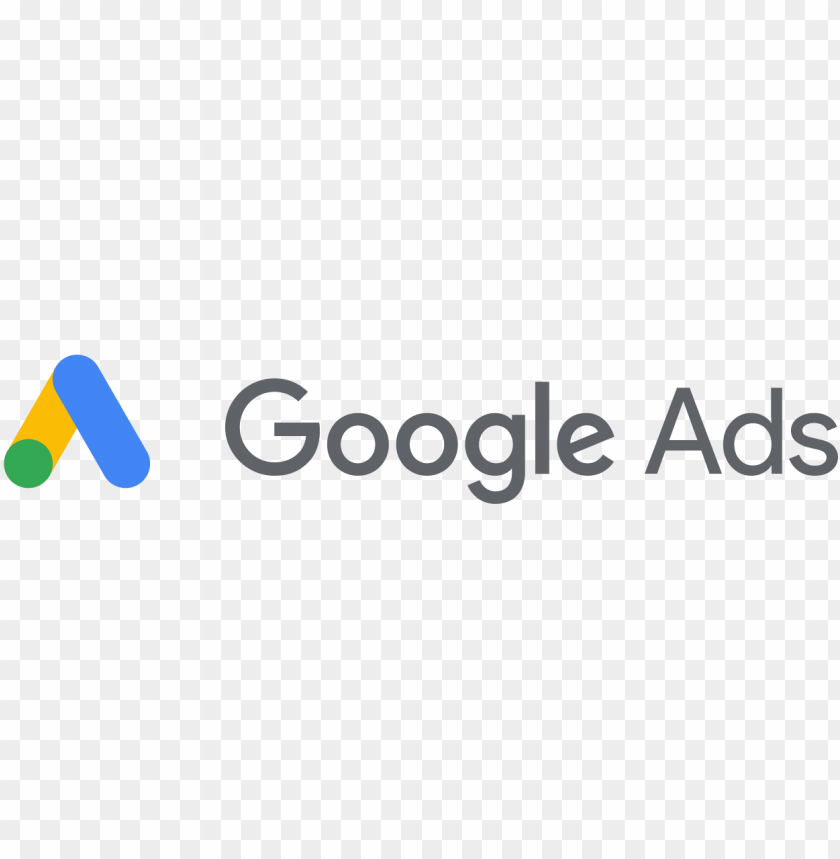 Brand Logo Lockups An Arrow That Points Down When Collapsed - Google Ads Logo PNG Transparent Background