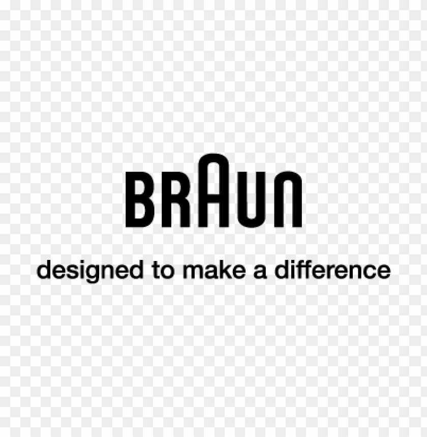  braun design vector logo - 470117
