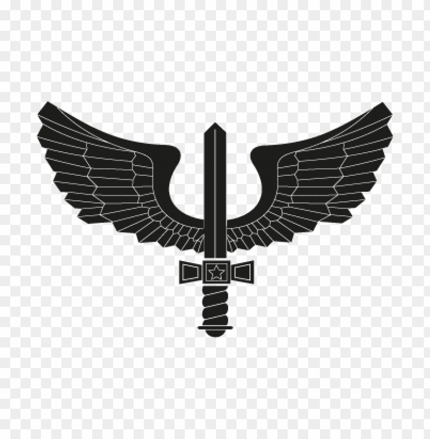  brazilian air force black vector logo - 467217