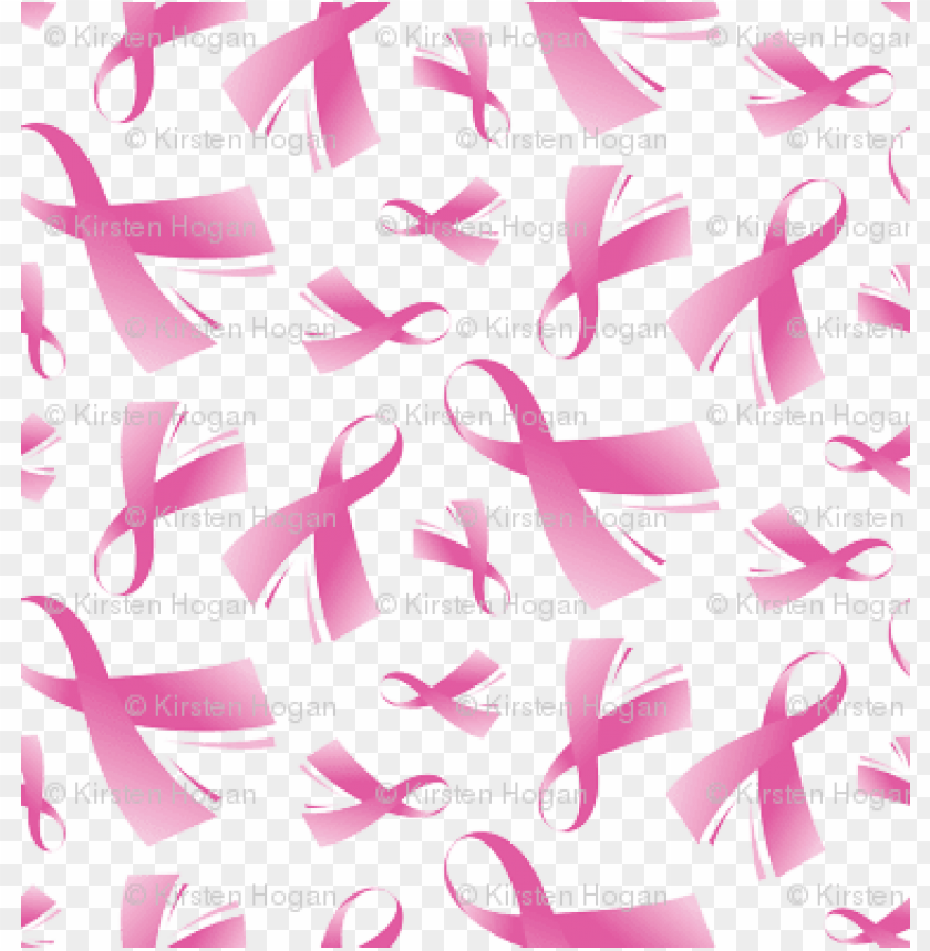 Breast Cancer Pink Ribbon - Cancer Ribbon Repeating Transparent PNG Transparent With Clear Background ID 229755