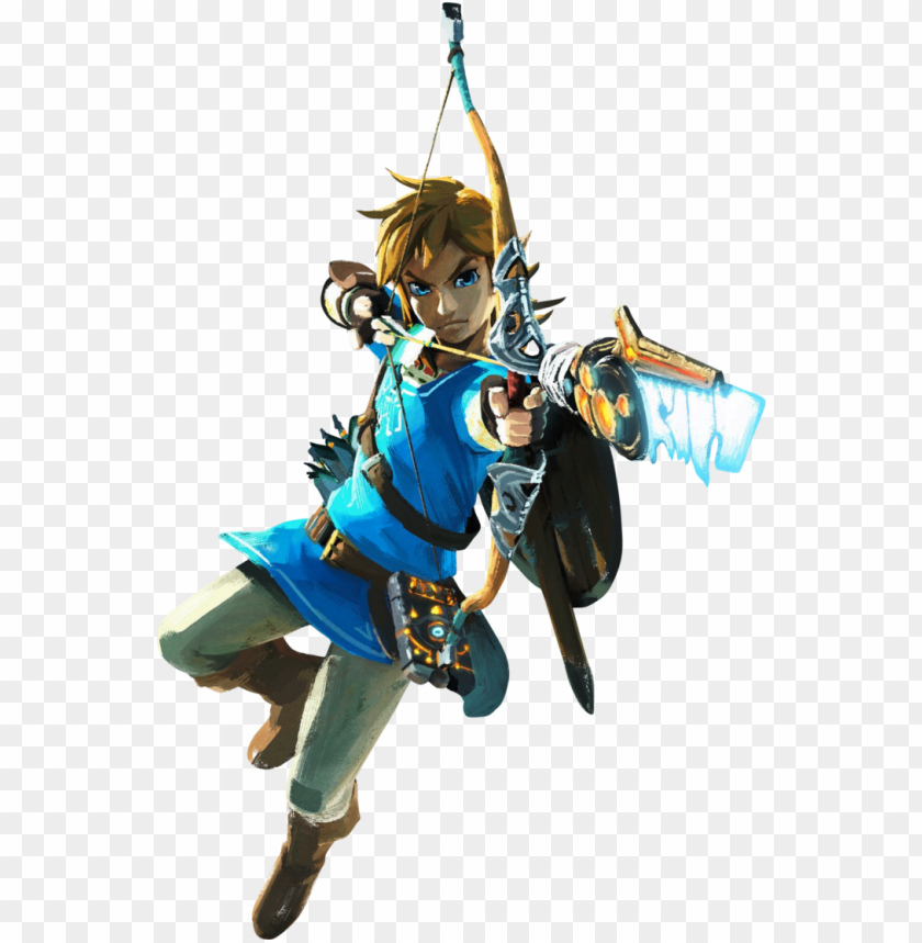 breath of the wild zelda png jpg library - link archer amiibo - the legend of zelda: breath of PNG image with transparent background@toppng.com