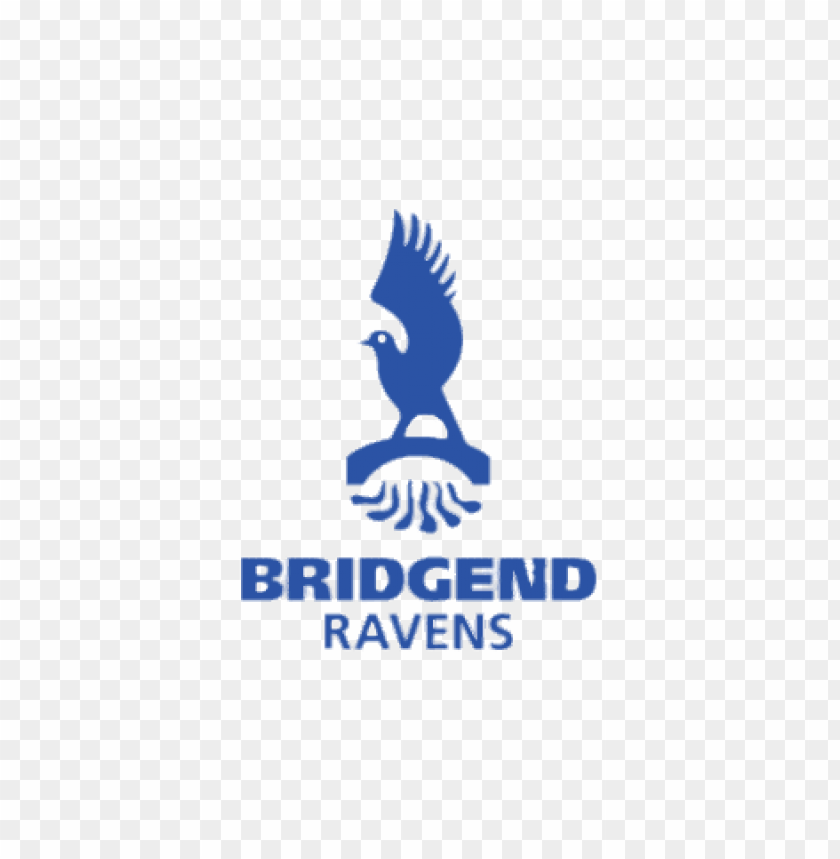 PNG image of bridgend ravens rugby logo with a clear background - Image ID 69151