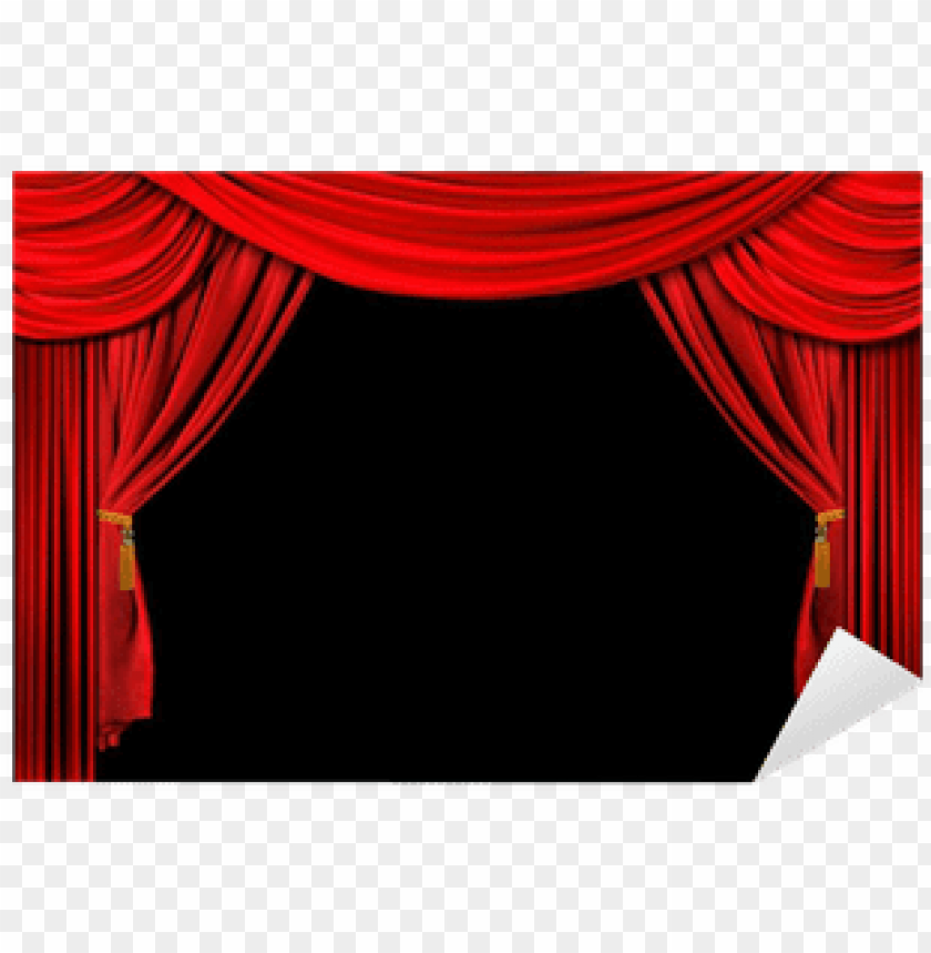 free PNG bright red stage theater draped curtain background - curtain vector free download eps PNG image with transparent background PNG images transparent