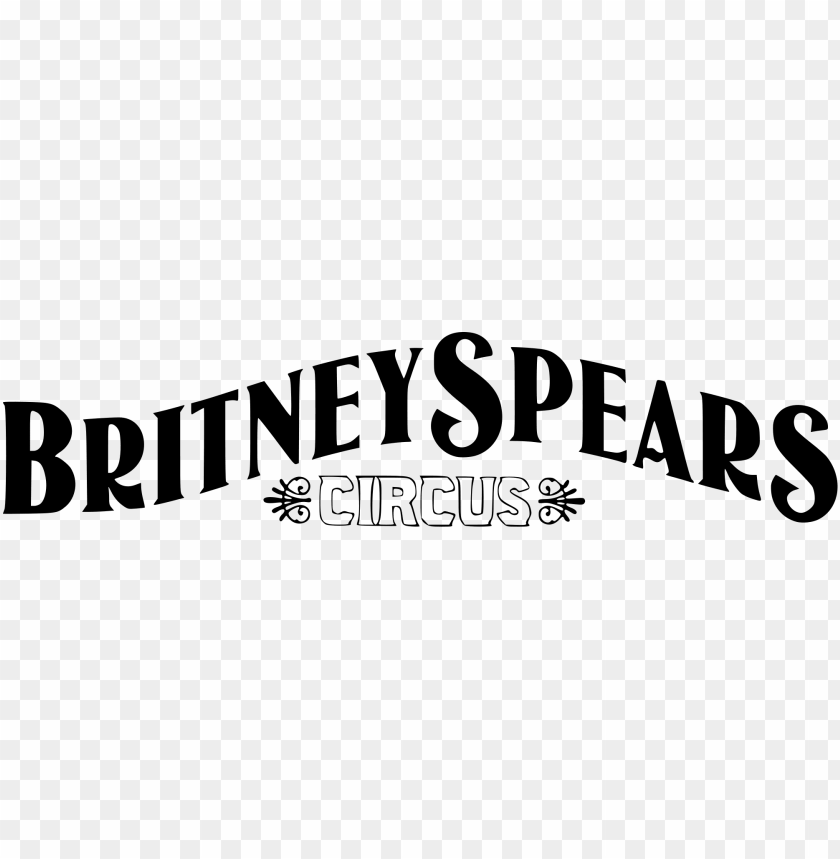 britney spears circus logo PNG image with transparent background@toppng.com