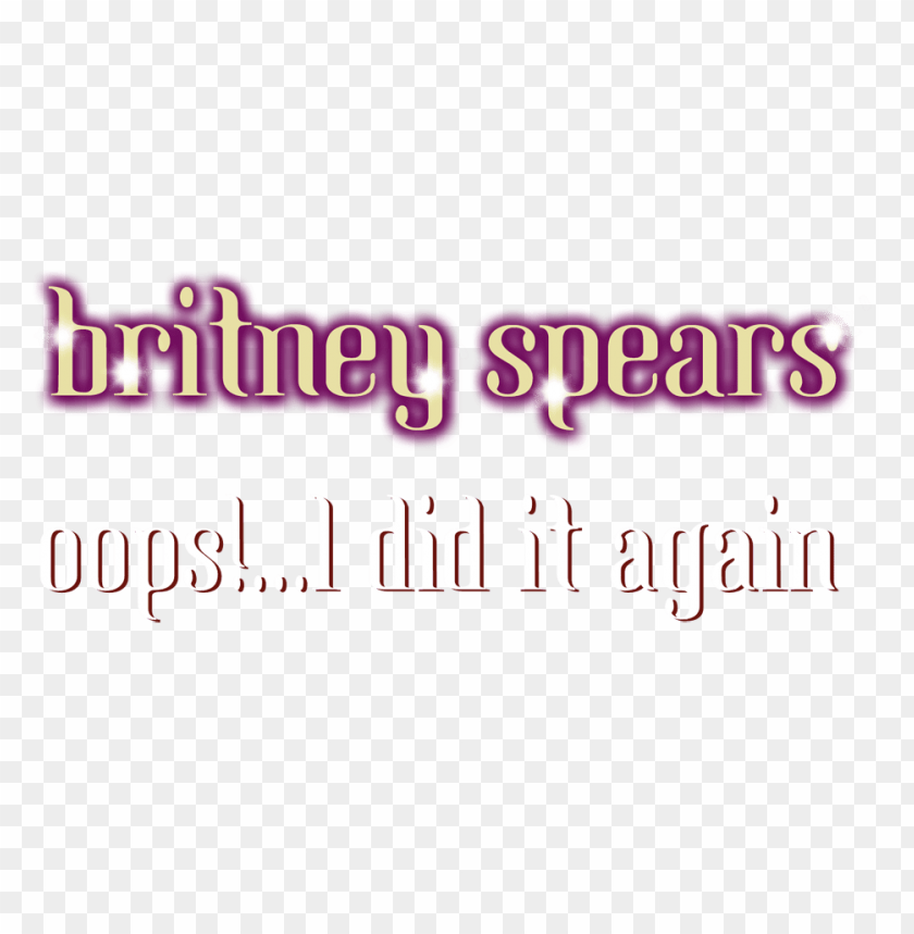 free PNG britney spears logo PNG image with transparent background PNG images transparent