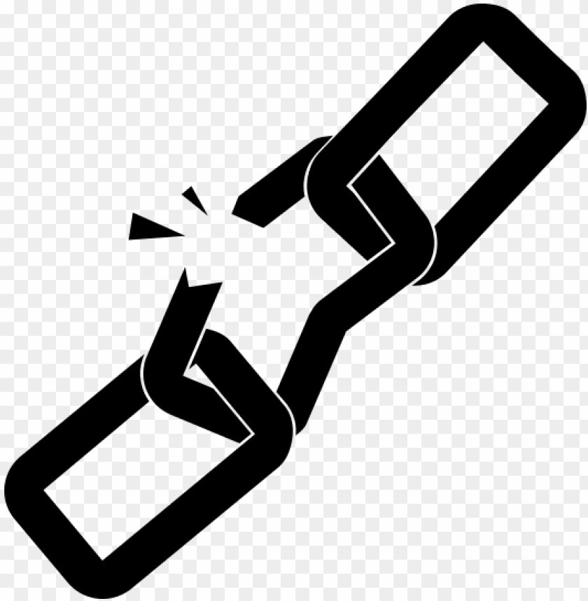 Broken Chain Icon PNG Transparent With Clear Background ID 212569 TOPpng