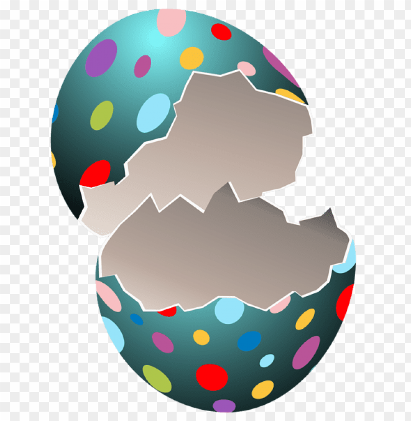 Download Broken Easter Egg Transparent Png Images Background