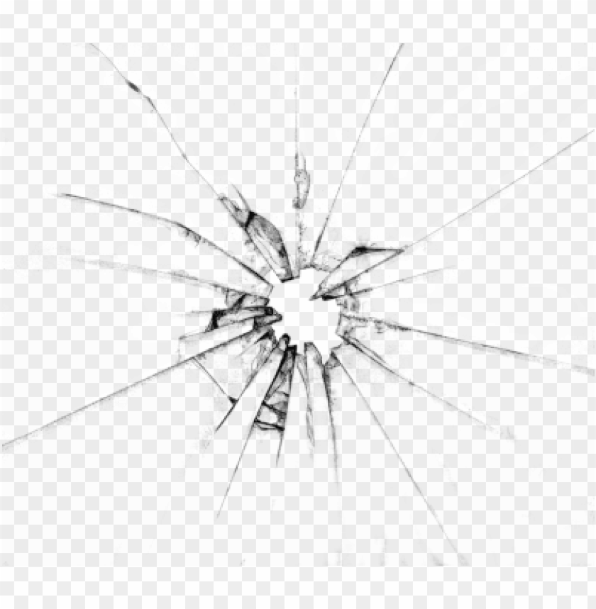 Broken Glass Transparent Ong Pictures Png Images Window Crack PNG Image With Transparent Background