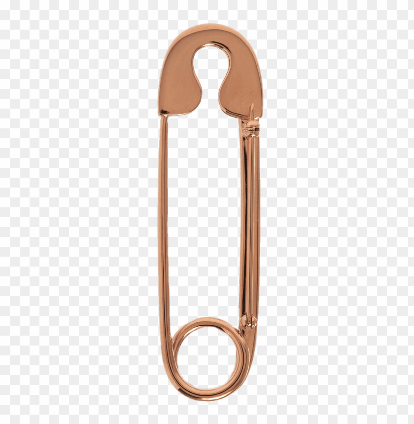 Download Bronze Coloured Safety Pin Png Images Background