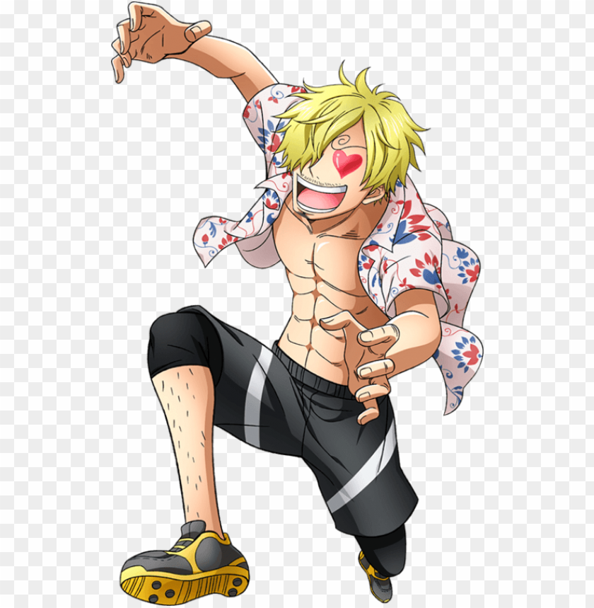 one piece sticker ai generative luffy 33663264 PNG