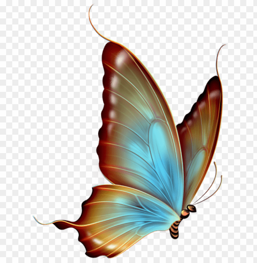 Download Brown And Blue Transparent Butterfly Clipart Png Photo - transparent roblox shirt butterfly bluepng