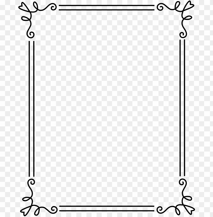Brown Border Frame Png Pic Png Free Png Images Toppng